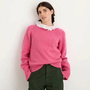 Alex Mill Greta Lambswool Crew Neck Sweater - Pink